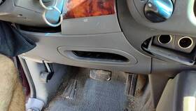 F75z1504320aaa Ford Trucks 97-02 Expedition Lower Dash Under Column Knee Bolster Trim Panel Gray F2