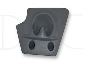 Yc3x-25044f46-aa Ford 99-04 F250 F350 Center Dash Trash Bag Hook Ashtray Delete Panel Gray Oe