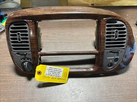 Zl34-1504302-bgw Ford 1999-2003 F-150 Radio Center Dash Trim Bezel Vents Gray 4x4 Wood Grain R19