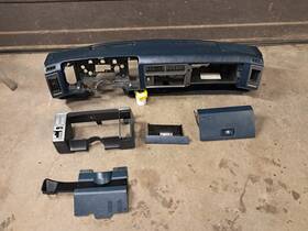 1102881 General Motors 1986-1994 Chevrolet Gmc S10 S15 Blazer Jimmy Dark Blue Dash Board Assembly