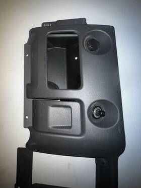 15190567 General Motors 15190564 99-07 Chevy Gmc Dash Glove Box Surround Panel Md Dk Pewter