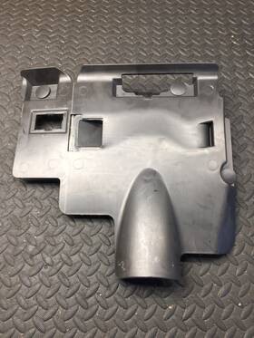 15234115 General Motors 05-13 C6 Corvette Left Foot Trim Panel Under Dashboard Hush Used #4 3670