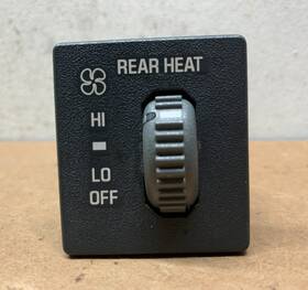 15687027 General Motors 1995-1999 Chevy Gmc C/k1500 Suburban Rear Heat Blower Switch