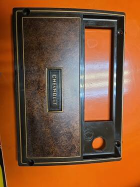 459532 General Motors 1978-1985 El Camino Malibu Monte Carlo Radio Dash Panel Plate Gmc Original Oem