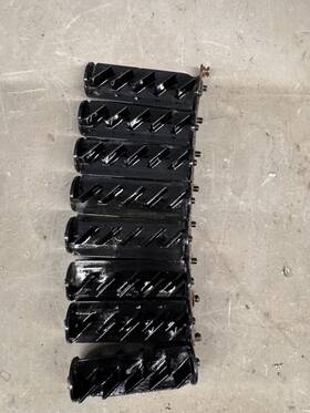 3143311 General Motors Gm 1959-1962 Oldsmobile Ninety Eight Eighty Starfire Jetstar Vent Ducts Dash Trim 3143311 General Motors Gm 1959-1962 Oldsmobile Ninety Eight Eighty Starfire Jetstar Vent Ducts Dash Trim