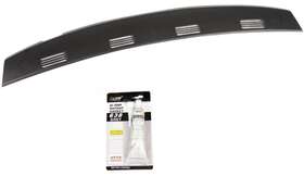 02itm3706abk Gh Black Molded Abs Dashboard Vent Grille Cover Cap Overlay For 2002-05 Dodge Ram