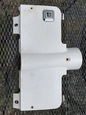 1485424 Gm 65 66 Cadillac Deville Eldorado Fleetwood Steering Column Lower Dash Cover White