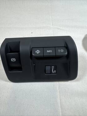 22869510 Gm Jet Black Driver Side Instrument Panel Accessory Bezel With Switches
