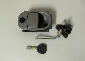 25659643 Gm 2002-2005 Chevy Trailblazer Glove Box Latch Glovebox Compartment Gray With Key Oem 25659643 Gm 2002-2005 Chevy Trailblazer Glove Box Latch Glovebox Compartment Gray With Key Oem