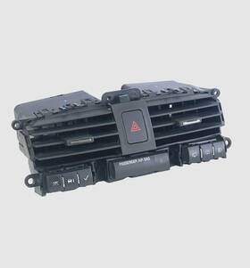 25867495 Gm 2007-2009 Pontiac Torrent Dash Center Vents Hazard Assembly Complete Black Oem