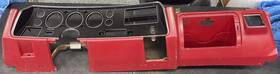 6493000 Gm Original 1970 Chevelle El Camino Ss Ls6 454 Gauge Cluster Dash Housing Red