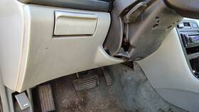 4274874 Honda 1994-1997 Accord Lower Dash Under Column Knee Bolster Trim Panel Oem Gray
