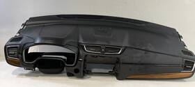 77100-tla-a00za Honda 17-18 Cr-v Dash Dashboard Instrument Cover Panel Assembly Black # 97607
