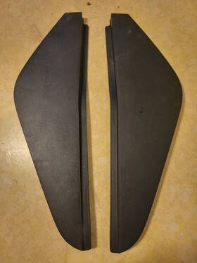 77215-scv Honda 2003-2011 Element Front Left And Right Side Dash End Cap Cover Trim Oem Set