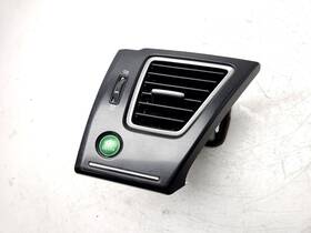 77621-tr6-c01za Honda 13 14 15 Civic Front Left Vent Dash Bezel Black Oem