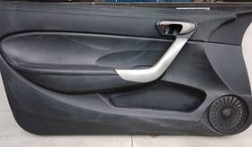 83553-sva-a03za Honda Oem 06-11 Civic Coupe Ex Left Door Trim Panel Black W Silver Grip Used