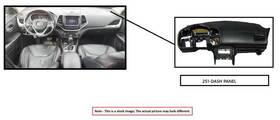 251-59035 Hyundai Dash Panel Only Oem 12-14 Azera 1yr Wrnty