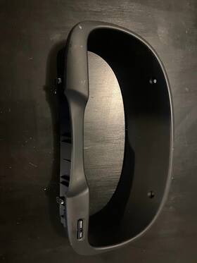 Os35-194580 Hyundai 254.hy1408 Cluster Bezel Dash Trim Panel Fits 2007 2008 2009 Santa Fe