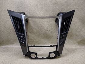 W130-203315 Hyundai 254.hy1p12 Radio Bezel Dash Trim Fits 2011 2012 2013 2014 2015 Sonata