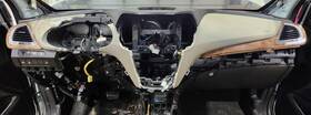 847104z100ryn Hyundai 13-18 Santa Fe Dashboard Panel Dash Pad Black / Gray Oem