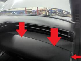 84795-cw100-nnb Hyundai 22 23 24 Santa Cruz Right Dash Trim Molding Id