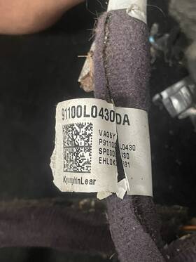 Hyundai 91100l0530da 2020 Sonata Dash Dashboard Instrument Panel Wire Wiring Harness Oem