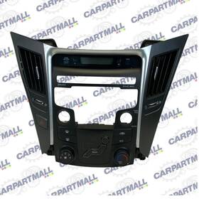97250-3s000 Hyundai 2011-2014 Sonata Dash Radio Bezel With Climate Control And Digital Clock Oem