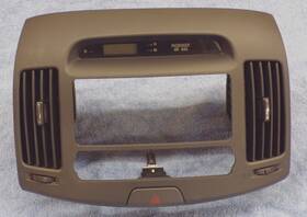 U0474848 Hyundai 2009 Elantra Dash Radio Bezel Air Vent Trim 2007-2010