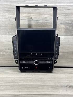 25391-4hb7d Infiniti 2017-2022 Q60 Dash Center Display Monitor And Climate Control Switch Oem