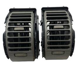 Infiniti E576-5161-100 2003-2006 G35 Gray Center Dash Left And Right Air Vents Set Pair
