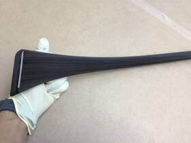 167b Jaguar Xjl Xj Front Left Driver Upper Dash Panel Wood Trim Molding 10 - 15 Y