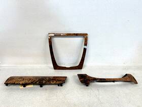 C2p17239 Jaguar 2007-2015 Xk Front Side Dashboard Panel Trim Bezel Wood Set Oem Lot2615