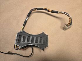C38530 Jaguar Xj6 Xj12 Series 2 Dash Warning Light Cluster Panel