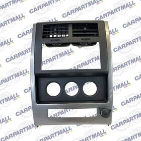 1820775dx9 Jeep 08-12 Liberty Center Dash Radio Control Bezel Trim Panel With Vent