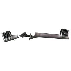 243.am8713 Jeep 11-21 Grand Cherokee Woodgrain Dash Trim Bezel Set With Vents Oem