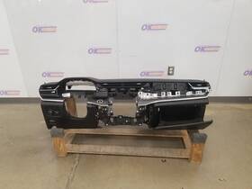 251-10385c Jeep 23 Grand Cherokee Overland Dash Panel Black With Bezel And Glove Box