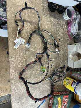 56055159ab Jeep 2003-2006 Wrangler Tj Oem Dash Wiring Hard Top Switches 56055159 P56055159