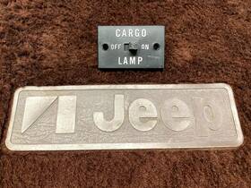 5752404 Jeep Grand Wagoneer Sj Fsj 1985-1991 Cargo Lamp Switch