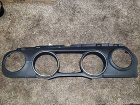 6ac241dqaa Jeep 21 22 23 Wrangler Speedomter Dash Trim Bezel Black D5x9 Leather With Bue Stitch
