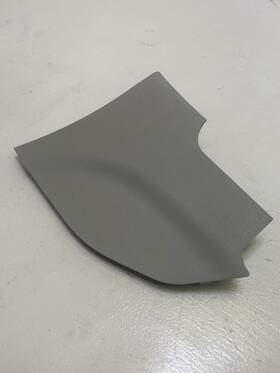 6bx38ps4ab Jeep 2017 - 2021 Compass Center Lower Bezel Ip Ski Gray Oem