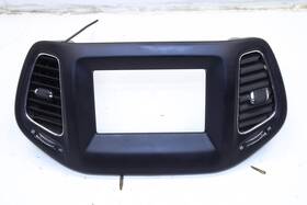 6ep87dx9ab Jeep 2018-21 Compass Dash Center Radio Trim Bezel With Air Vents Read