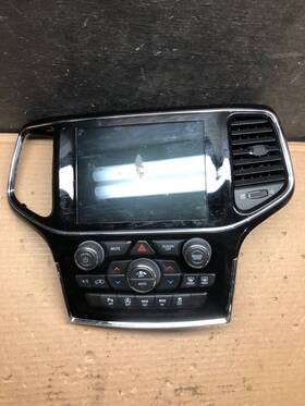 P68388559ac Jeep 2019 To 2021 Grand Cherokee Display Monitor Climate Control Oem B6120