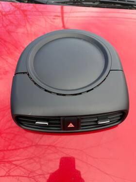 97410b2100eq Kia 2014-2019 Soul Center Dash Air Vents Hazard Switch Speaker Cover Oem