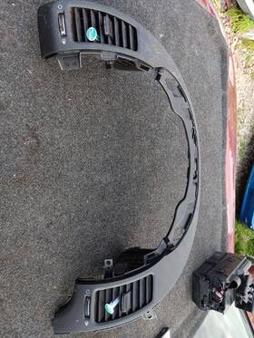 97430-a7050 Kia 14-16 Forte Left Driver Side Dual Ac Air Vents With Trim Bezel Oem