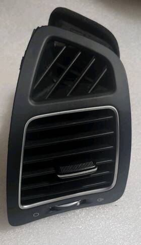 97480-1u005 Kia 14-15 Sorento Dash Righ Driver Ac Heater Air Vent Grille Conditioner Black