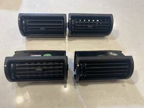 Mwc4078wqi Land Rover Freelander 1 Discovery Tdi Dash Air Vent Black Set Of 4 2004 X4 Oem