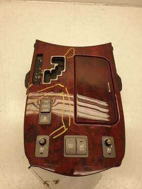254.le1r08 Lexus 2008 Ls460 Wood Grain Shifter Bezel