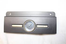 51wx-15000-bb Lincoln 06-11 Town Car Dash Clock Quartz With Trim Panel Bezel Clean