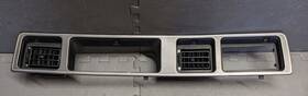 E6lb-63044d7ab Lincoln 1986-1989 Mark Vii Lsc Gray Dash Analog Cluster Vent Trim Bezel Panel