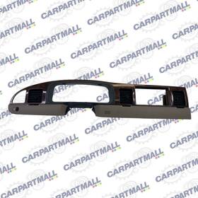 F7ah-19893-aaw Lincoln 1998-2002 Town Car Dash Cluster And Radio Bezel With Air Vent